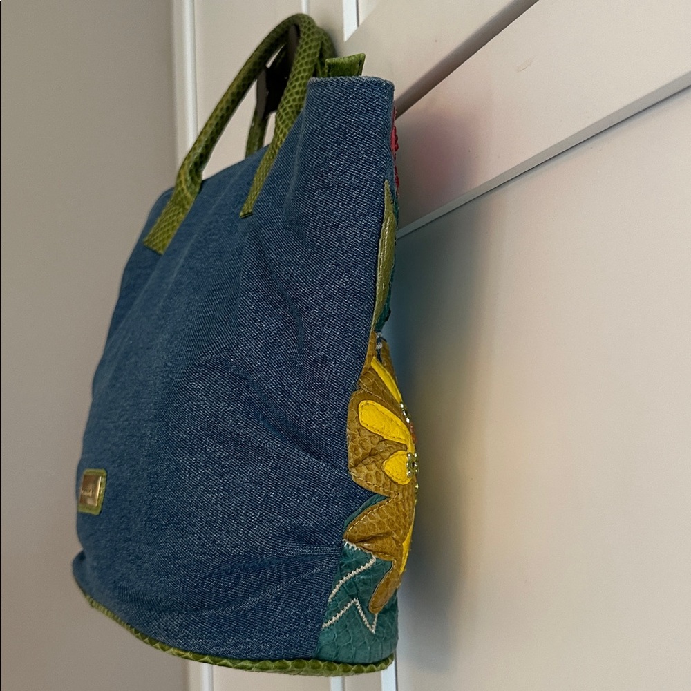 HUGE PRICE REDUCTION -VINTAGE BROCCIALINI BAG FROM ITALY -2000s - Picture 6 of 9